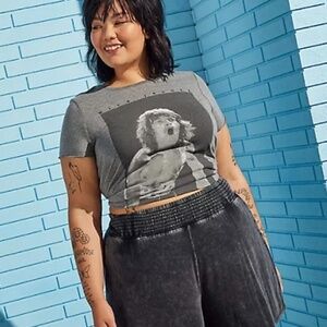 Torrid CLASSIC FIT CREW TEE - MICK JAGGER GREY